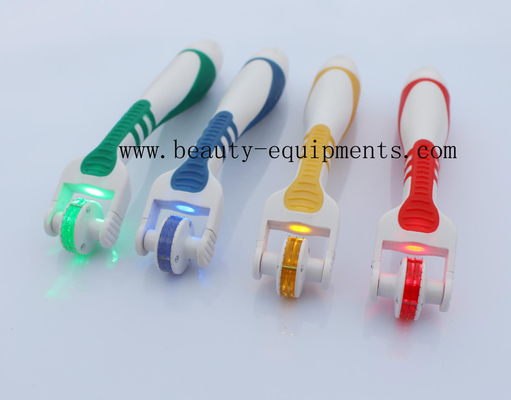 LED 540 Needles Derma Rolling System Micro Needle Roller Therapy For Scar Removal