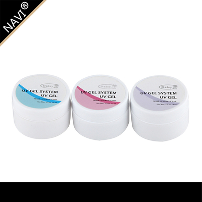 نظام البولندية 15ML / 0.5OZ مسمار هلام الأشعة فوق البنفسجية مسمار مع أبيض وردي واضح