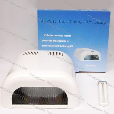 120 Sec Timer 36W Gel UV Nail Lamp Using 4 * 9W Bulbs With On / Off Switch For Nails