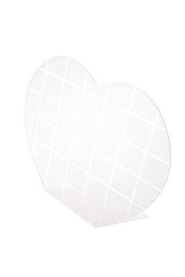 يستعصي بلاستيكيّ مسمار يصنع فن مسمار عمليّة صقل عرض حامل قفص مع heart {capit}shaped
