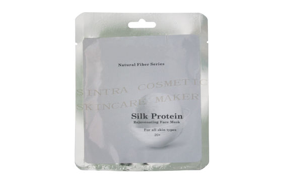 Natural Moisturizing Facial Mask , Silk Protein Rejuvenating Face Mask QW-02