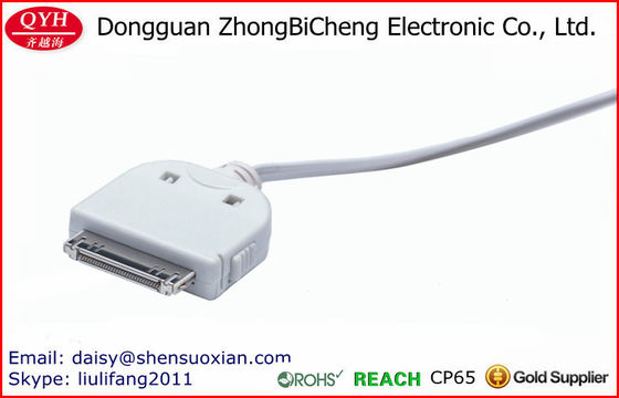 For Stereo Devices Retractable 30-Pin To 3rca Audio Cable