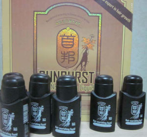 Real result sunburst hair growth 6 in1 shou bang Additional Hair Dense hair liquid