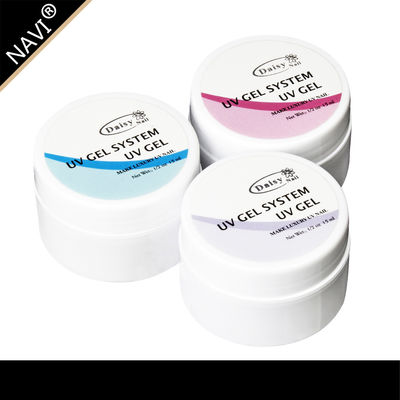 نظام البولندية 15ML / 0.5OZ مسمار هلام الأشعة فوق البنفسجية مسمار مع أبيض وردي واضح