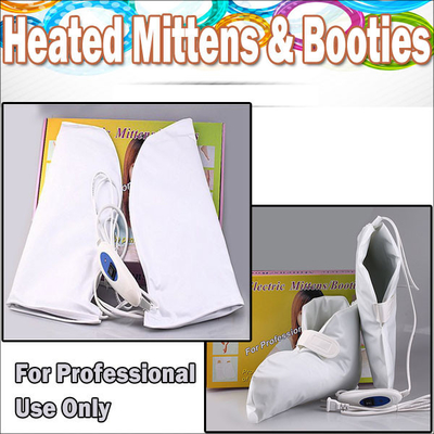 New Electric Booties Heated Feet Warmer Pedicure Spa